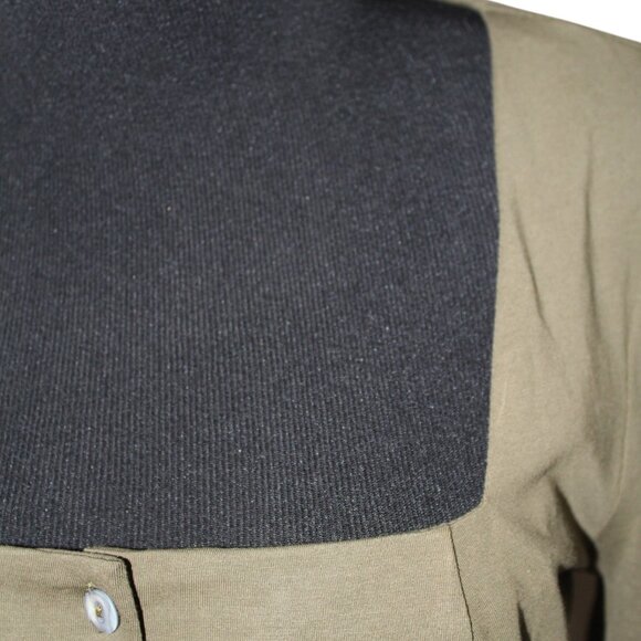 Rihoas Square Neck Mini Button Down Dress Size S Small NWT's Vintage Style - Picture 7 of 11